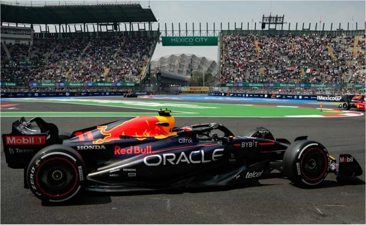 Checo Pérez, quinto en la práctica libre 2 del Gran Premio de México