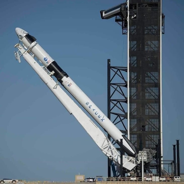 Cohete Falcon 9 de Elon Musk atravesó el cielo de Monclova y Frontera