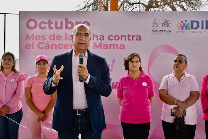 Continúan atenciones sobre la prevención de cáncer de mama en Monclova 