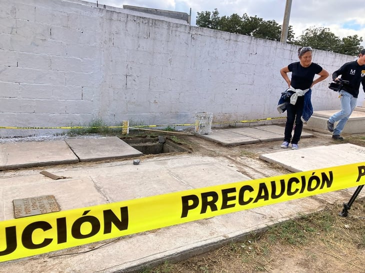 Mujer cae en tumba en el panteón Guadalupe