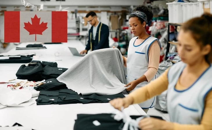 ¿Buscas trabajo? Canadá solicita costureras mexicanas con prepa y sin inglés