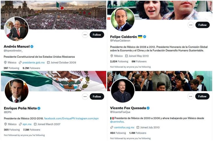 AMLO, expresidentes y 'corcholatas' tendrán que pagar a Twitter por tener cuenta verificada