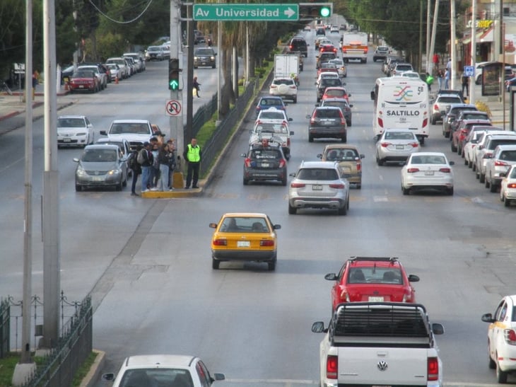 Urgen a modificar vialidad en el bulevar Venustiano Carranza en Saltillo 