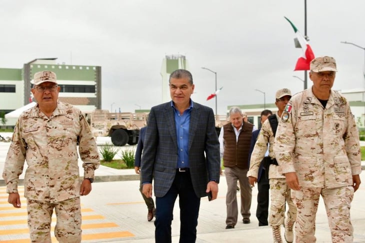 MARS visita nuevo cuartel de Acuña y refrenda apoyo y gratitud de los coahuilenses hacia el ejército mexicano