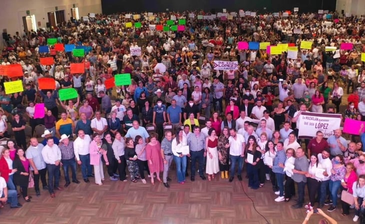 Toman protesta a delegados regionales del movimiento “Que Siga López” en Sinaloa