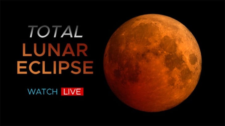 Eclipse lunar EN VIVO. NASA transmite luna roja de noviembre 2022