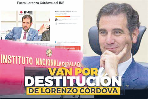 Morena denuncia a Córdova ante el Órgano Interno del INE