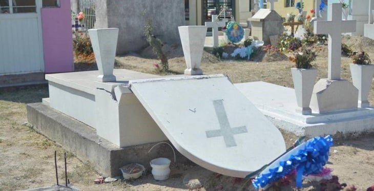 Hombre que dañó más de 14 tumbas del Panteón Dolores en Frontera ya fue detenido