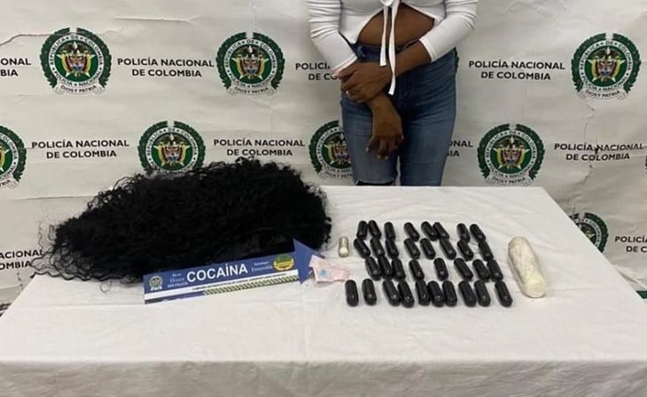 Detienen a 2 mujeres que transportaban cocaína en sus extensiones de cabello