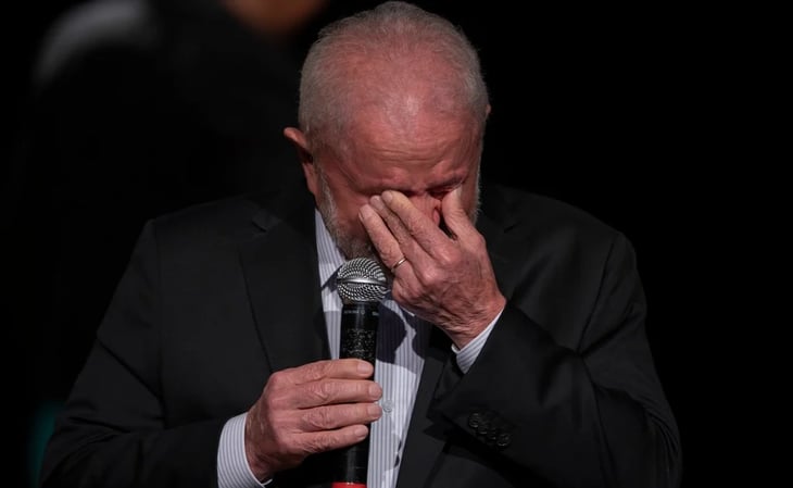 Lula llora en pleno discurso en Brasil: 'jamás imaginé que el hambre volviera'