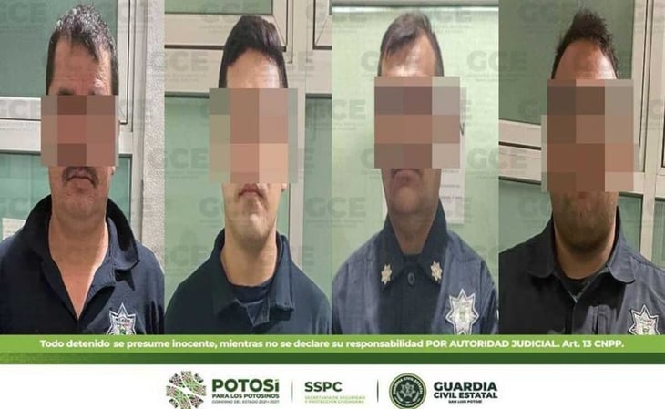 Detiene Guardia Civil a falsos policías municipales en Villa de Arista; iban en patrulla sin placas