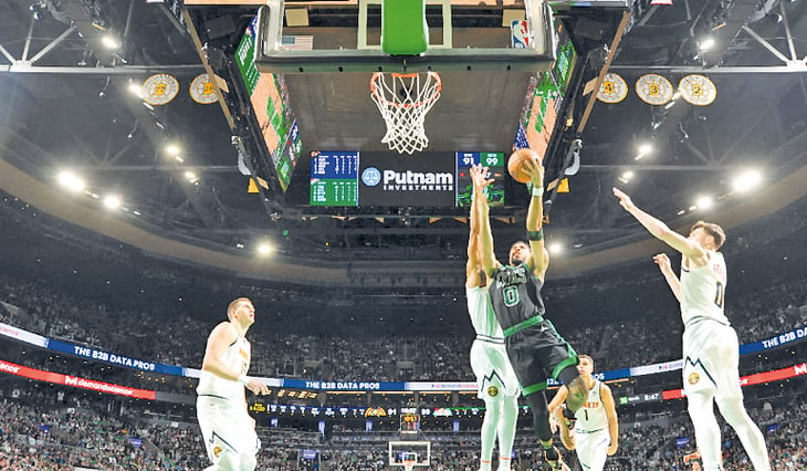 NBA: Celtics de Boston se impusieron a los Nuggets