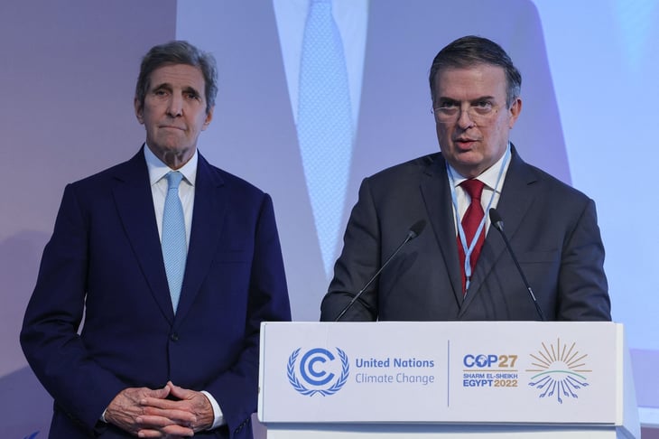 México anuncia en COP27 nuevo recorte de emisiones