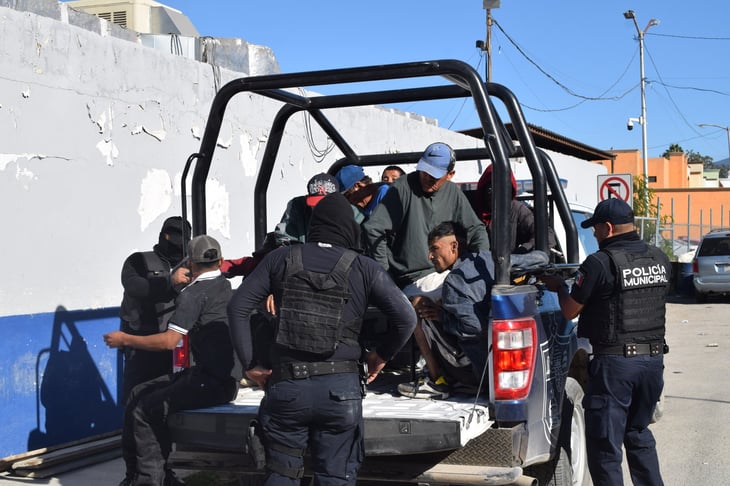 Operativo barrido arroja 10 detenidos en el Oriente de Monclova