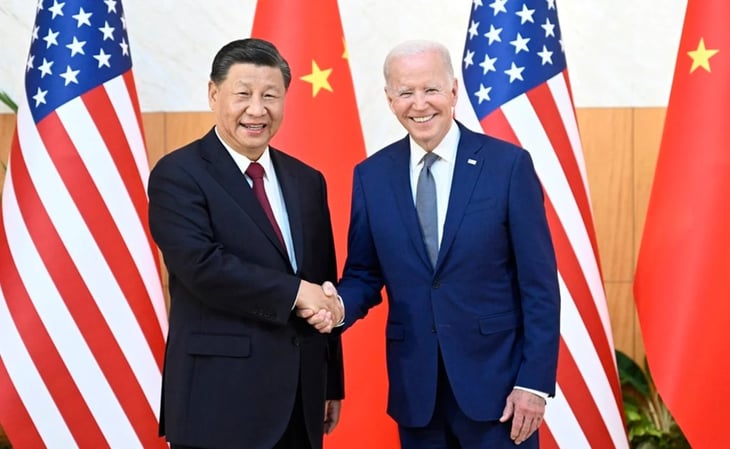 Joe Biden y Xi Jinping prometen 'evitar conflicto' entre EU y China, pero chocan por Taiwán 