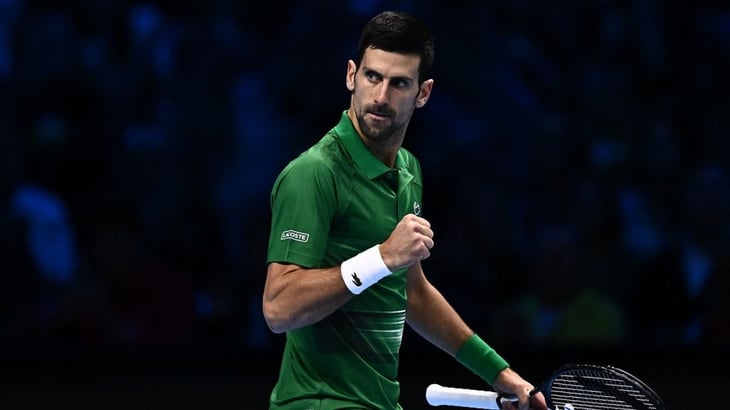 Djokovic debuta con victoria ante Tsitsipas en el ATP Finals 2022