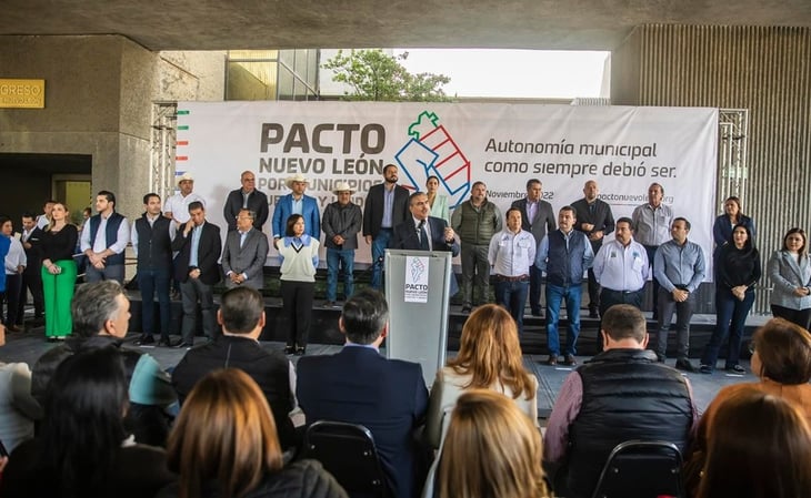 Alcaldes de oposición crean el “Pacto Nuevo León Fuertes y Unidos”