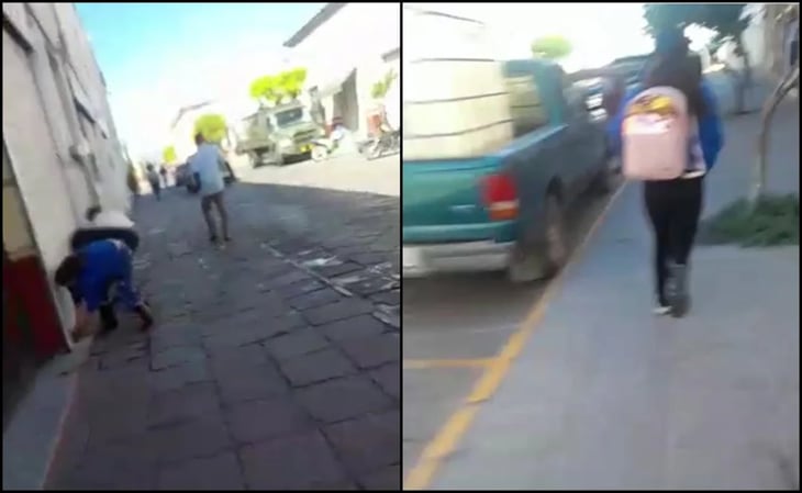 Video: Balaceras causan cierre de negocios y resguardo de la población en Jerez, Zacatecas