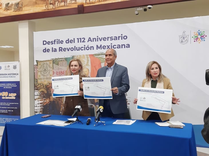 Ayuntamiento presentó la planeación para el desfile del 112 aniversario de la Revolución Mexicana