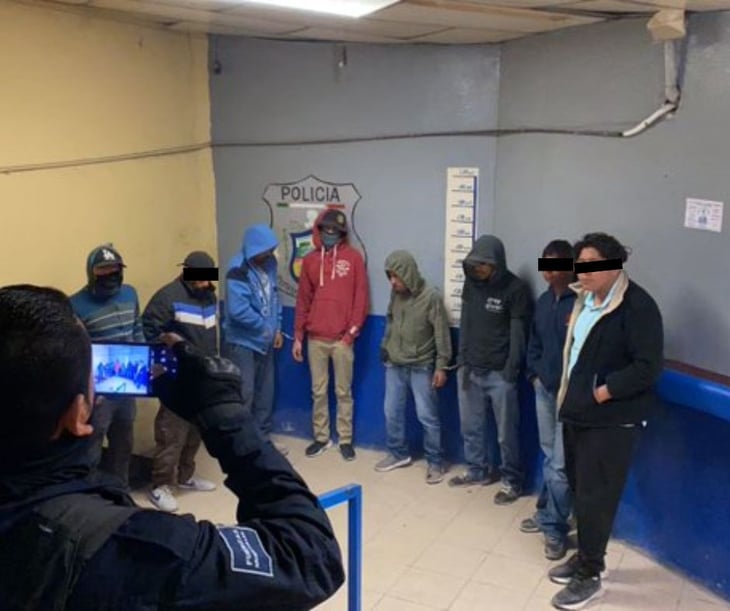 Operativo “barrido” deja diez detenidos en Monclova 