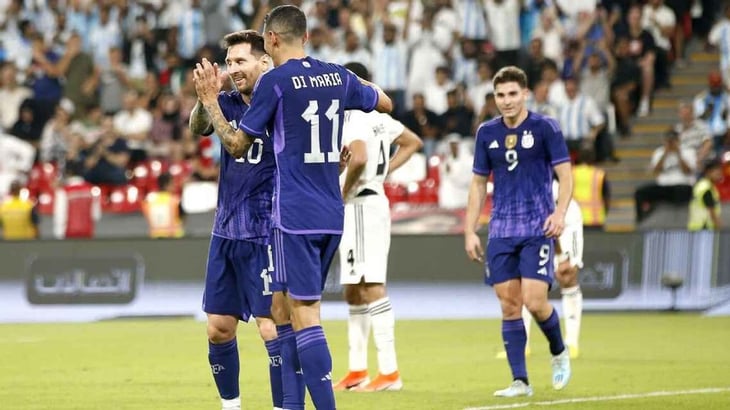 Argentina golea a Emiratos Árabes Unidos previo al Mundial de Qatar 
