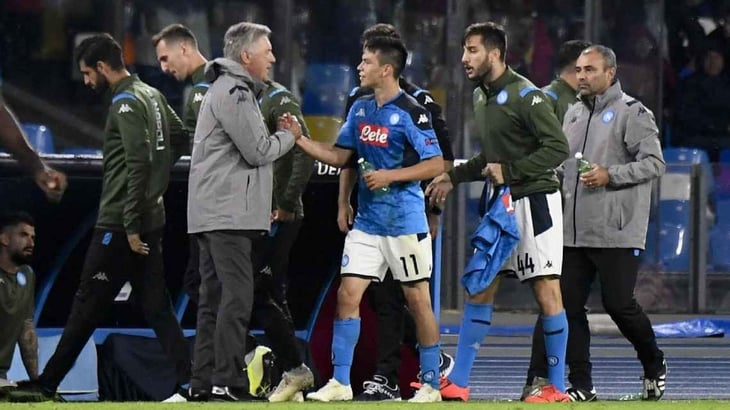 Hirving Lozano al enterarse de que Ancelotti lo quería en Napoli: 'Casi se me caen los calzones'