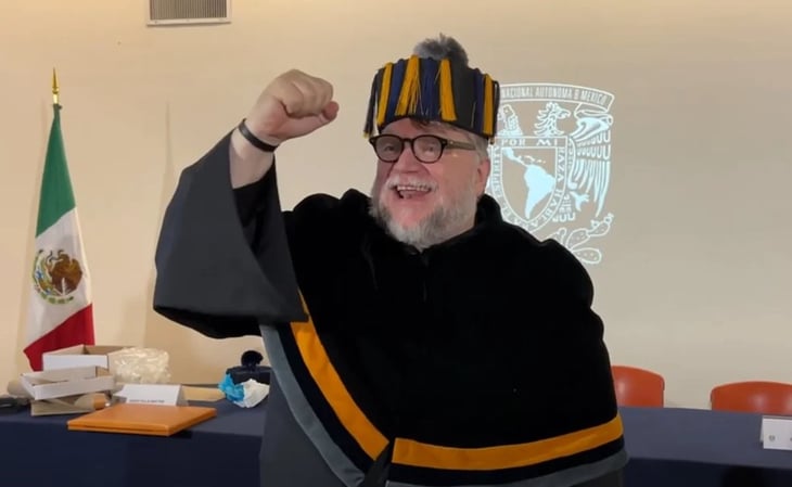 Video. Guillermo del Toro lanza su primer Goya; 'es una sensación muy bonita recibir el Honoris Causa'
