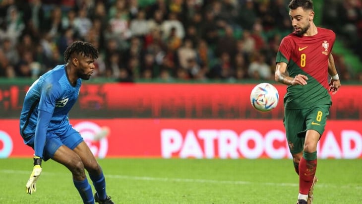 Sin Cristiano, Portugal aplastó a Nigeria en la previa del Mundial