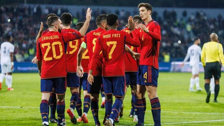 España  gana sin arriesgar en Jordania antes del Mundial