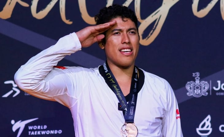 El mexicano Carlos Sansores conquista la medalla de oro en el Mundial de Taekwondo
