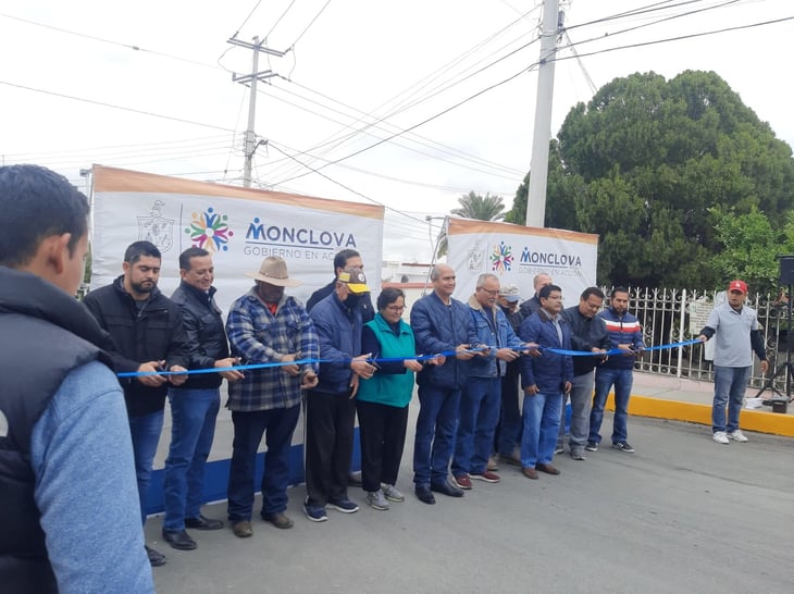 Municipio entrega obra de pavimentación en la colonia El Pueblo