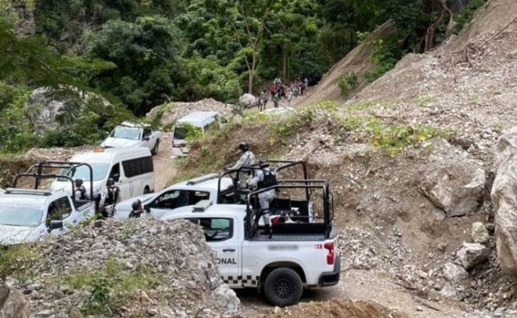 Rescatan en Chiapas a 368 migrantes de un campamento clandestino