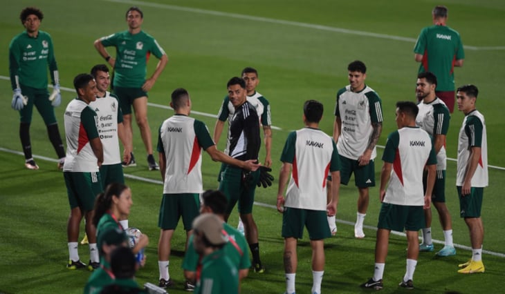 México entrenó por primera vez en Qatar se terminaron el descanso