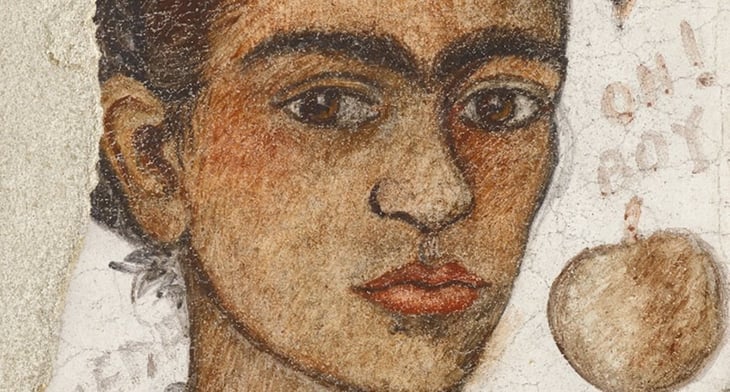 Venden autorretrato de Frida Khalo que la artista tiró a la basura en 1933