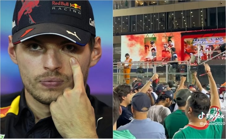 VIDEO: 'Chin... a tu madre Verstappen', el grito de mexicanos en el GP de Abu Dhabi