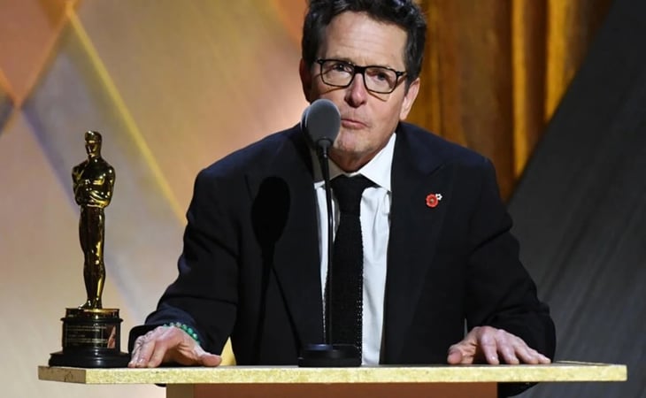 Michael J. Fox recibe Oscar honorífico por su lucha contra el Parkinson