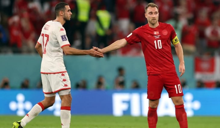 Dinamarca y Túnez firmaron el primer empate sin goles de Qatar 2022
