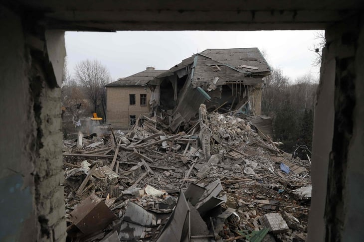 Rusia bombardea de nuevo infraestructuras en Kiev
