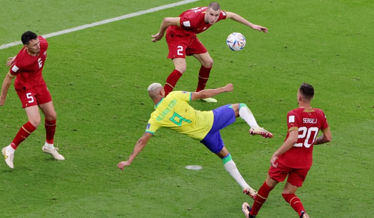 Brasil se impuso ante Serbia en el Mundial de Qatar 2022