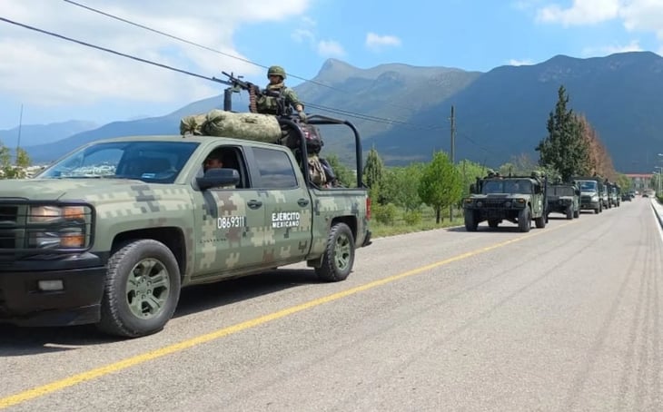 Arriban 439 militares a reforzar las tareas de seguridad en Zacatecas