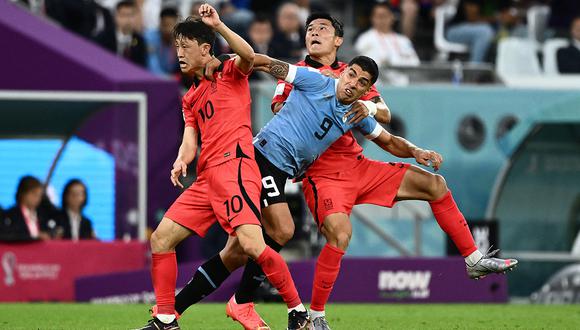 Uruguay no pasó del empate ante Corea del Sur en el debut en Qatar
