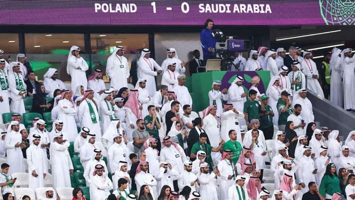 Education City Stadium, una sucursal de Arabia Saudita en el juego contra Polonia