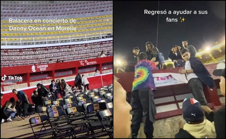VIDEO: Captan a Danny Ocean ayudando a fans tras balacera en Morelia