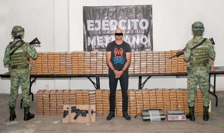 Aseguran más de media tonelada de cocaína en Chiapas; detienen a un presunto delincuente
