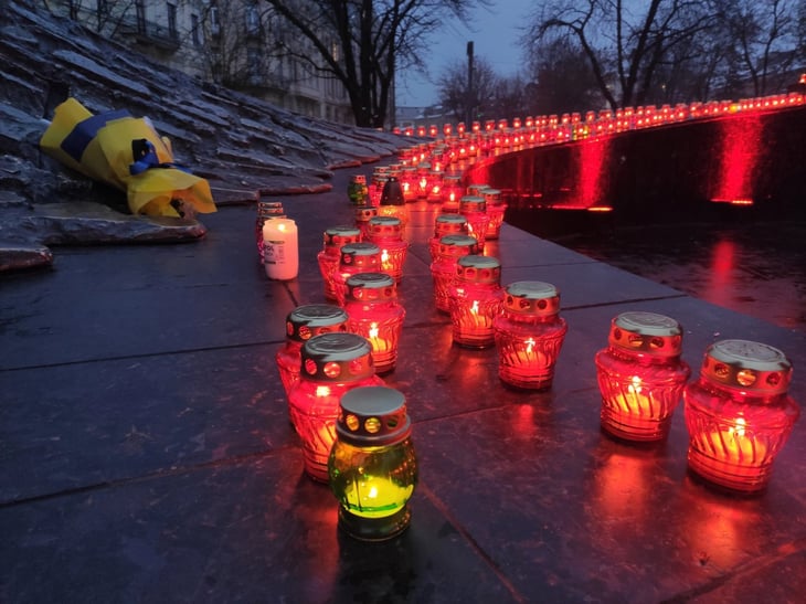 Ucrania recuerda víctimas de hambre provocada por Moscú