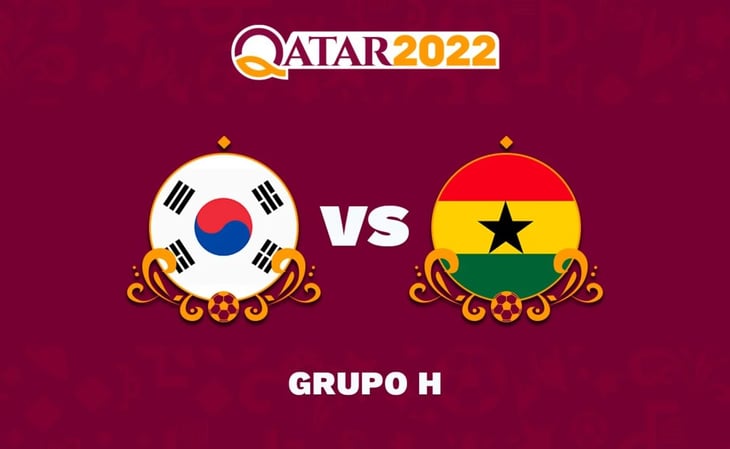 ¡En vivo! Corea del Sur vs Ghana, Grupo H de Qatar 2022