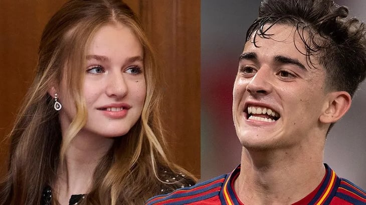 Gavi, el futbolista de la selección española que tiene fascinada a la princesa Leonor