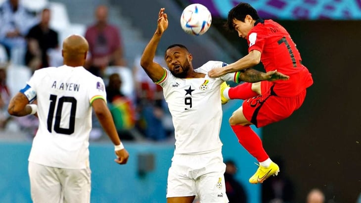 Ghana logró un muy buen triunfo de  3-2 ante Corea del Sur 