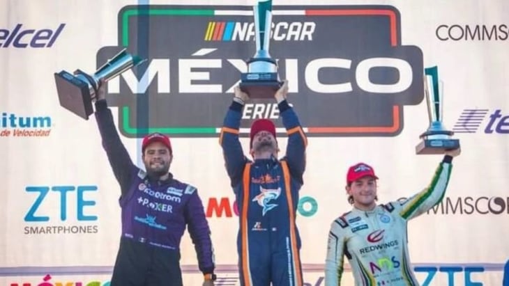 Nascar México series: Piloto mexicano Julio Rejón fue primer lugar en la categoría Challenge 