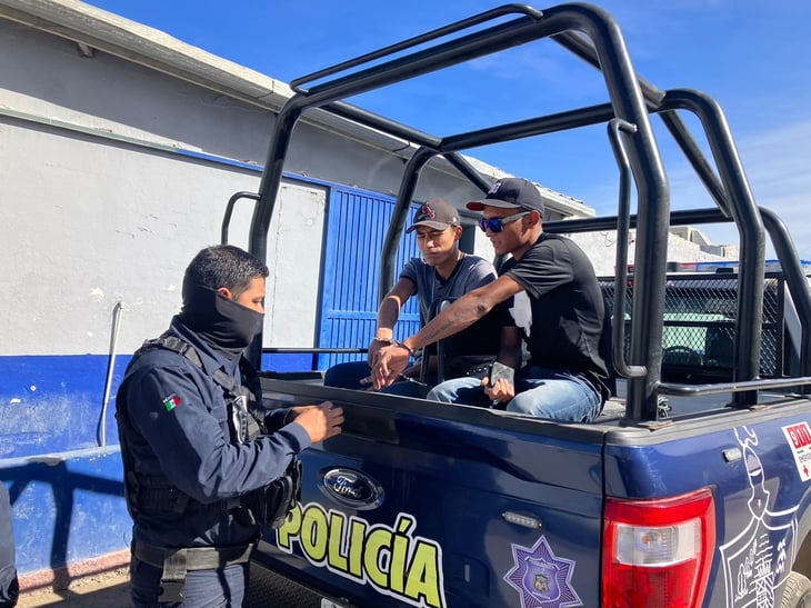 Dos pandilleros alteraban el orden en Colinas de Santiago de Monclova